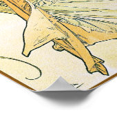 Poster Poésie de Alphonse Mucha (Coin)