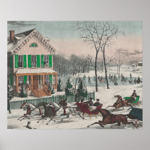 Poster Poésie d'hiver de PIÈCE EN T