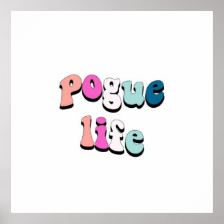 Poster Pogue Life Exterbanks OBX Netflix MultiColor