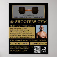 Poids de Dumbbell, Entraîneur personnel, Publicité