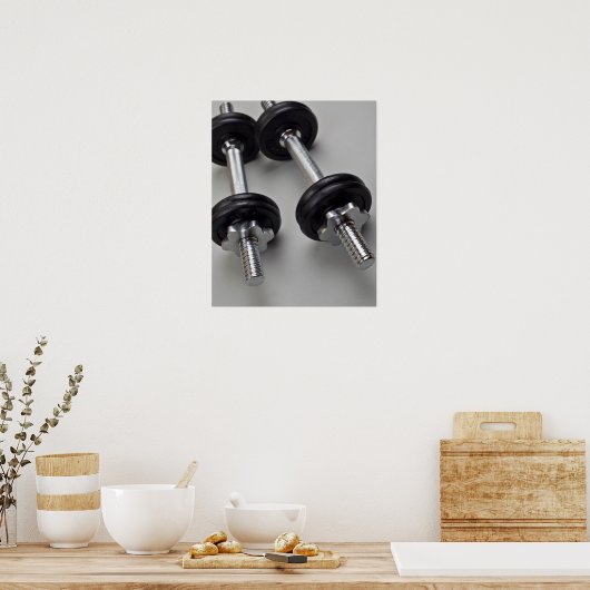 Poster Poids de l'entraînement (Cuisine)