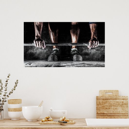 Poster Poids de levage (Cuisine)