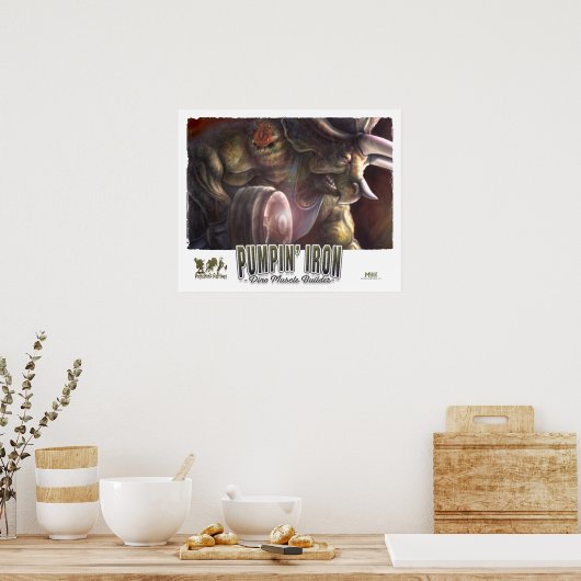 Poster Poids Dinosaur (Cuisine)