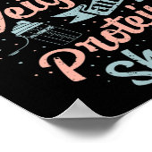 Poster Poids Du Café Et Protéines Serrer Le Bodybuilding  (Coin)