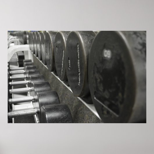 Poster Poids libres (Devant)