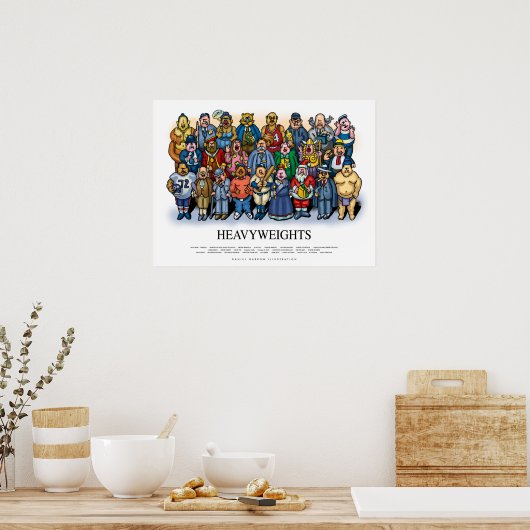 Poster poids lourd (Cuisine)