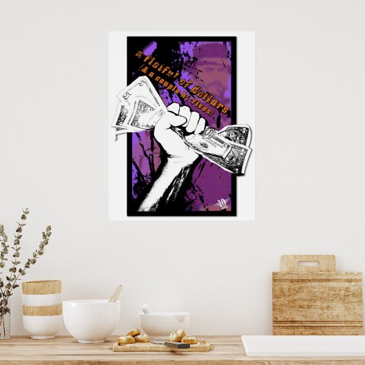 Poster poignée de dollars (Cuisine)