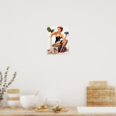 Poster Poignée de perroquet vers le haut (Cuisine)