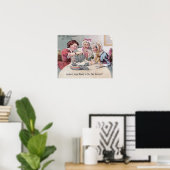 Poster Poignée de potins en fer granite avec vendeur (Bureau à domicile)