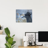 Poster Poignée de retenue de tex (Bureau à domicile)
