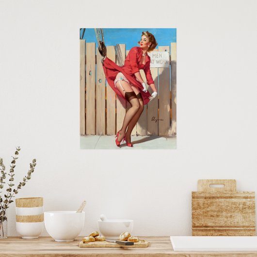 Poster Poignée vers le haut (Cuisine)