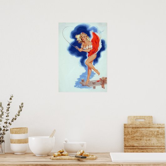 Poster Poignée vers le haut (Cuisine)