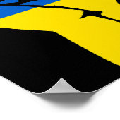 Poster Poing de la Liberté Ukraine (Coin)