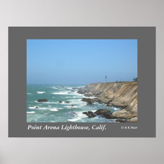 Poster - Point Arena Lighthouse, Calif. (Voorkant)