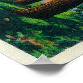 Poster Point d'anse de baignade au lac Arrowhead (Coin)