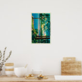 Poster Point d'anse de baignade au lac Arrowhead (Cuisine)