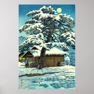 Poster Point de contrôle à Shitomae Kasamatsu Shiro 1956