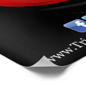 Poster Point de déclenchement Ninja® 1 feuille (Coin)