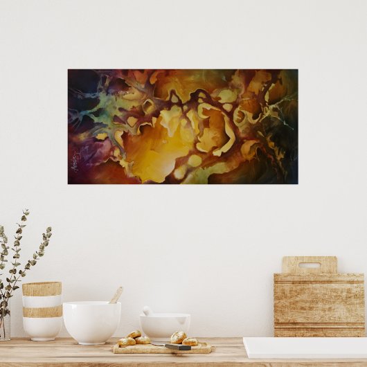 Poster 'Point de disparition' (Cuisine)