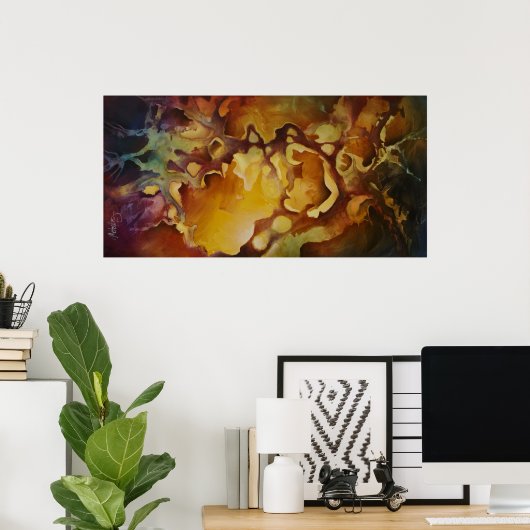 Poster 'Point de disparition' (Bureau à domicile)