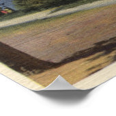 Poster Point de grill Vue du lac (Coin)