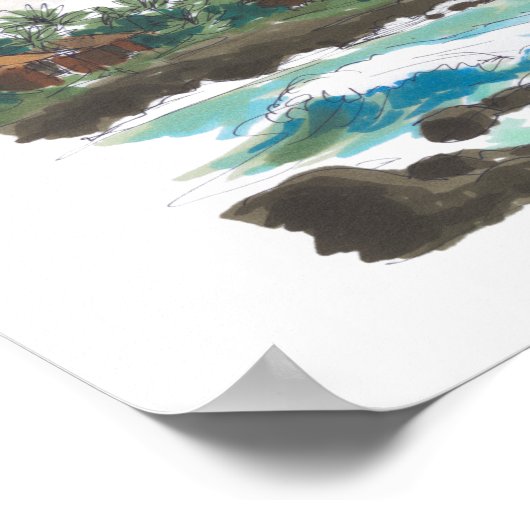 Poster Point de vue sur Ali'i (Coin)