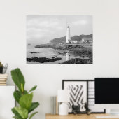 Poster Point d'éclairage (Bureau à domicile)