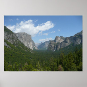 Poster Point d'Inspiration dans le Parc National de Yosem