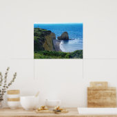 Poster Point Du Hoc Normandie, France (Cuisine)