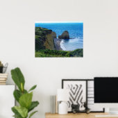 Poster Point Du Hoc Normandie, France (Bureau à domicile)