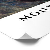 Poster Point Lobos Monterey Peninsula Californie Mer (Coin)