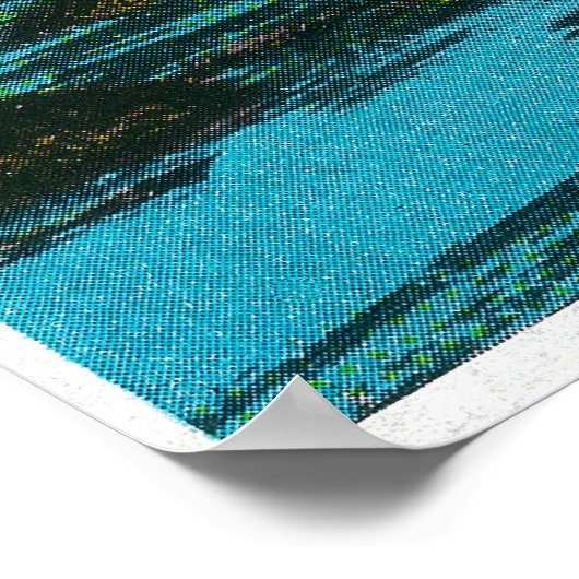 Poster Point Loma et phare à basse marée (Coin)