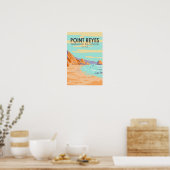 Poster Point Reyes National Seashore Vintage (Cuisine)