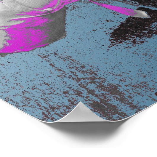 Poster Pointe Chaussures Danse Ballet (Coin)