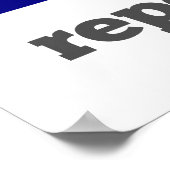 Poster Pointe de la tige. Motivation de gym (Coin)