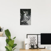 Poster Pointe, je suis une danseuse (Bureau à domicile)