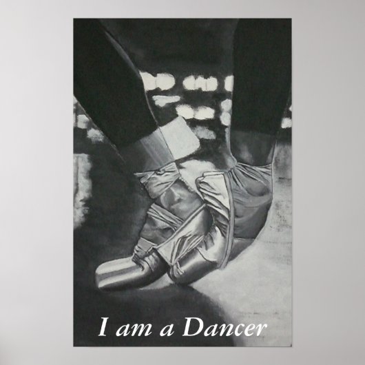 Poster Pointe, je suis une danseuse (Devant)