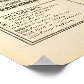 Poster Pointe Street Iron Works Phenix Fer Fonderie (Coin)