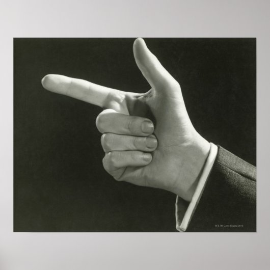 Poster Pointing (Devant)