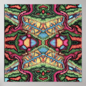 Poster Points Abstraits (Devant)