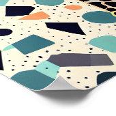 Poster Points colorés de Giraffe pour enfants (Coin)