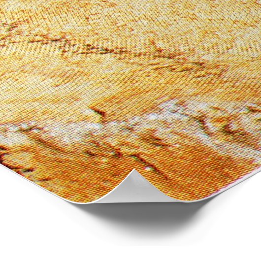 Poster Points de grotte Chauvet (Coin)