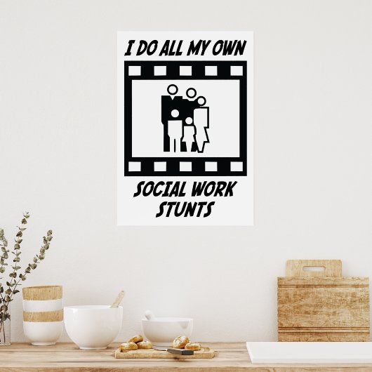 Poster Points de service social (Cuisine)