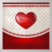 Poster Points et Coeurs (Devant)