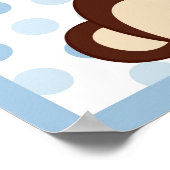 Poster Points Mood Singe Nom personnalisé Art Imprimer (Coin)