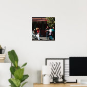 Poster Points rouges (Bureau à domicile)