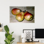 Poster Poires (Bureau à domicile)