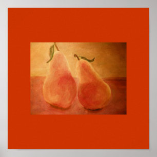 Poster Poires mûres