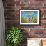 Poster Poirier en fleurs, Monet<br><div class="desc">Poirier en fleurs,  Monet</div>