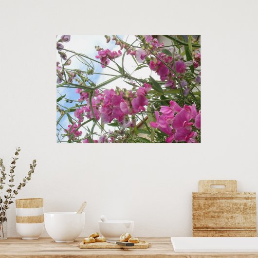 Poster pois doux (Cuisine)